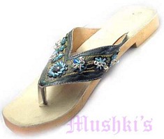 Beaded Slippers - click here for large view